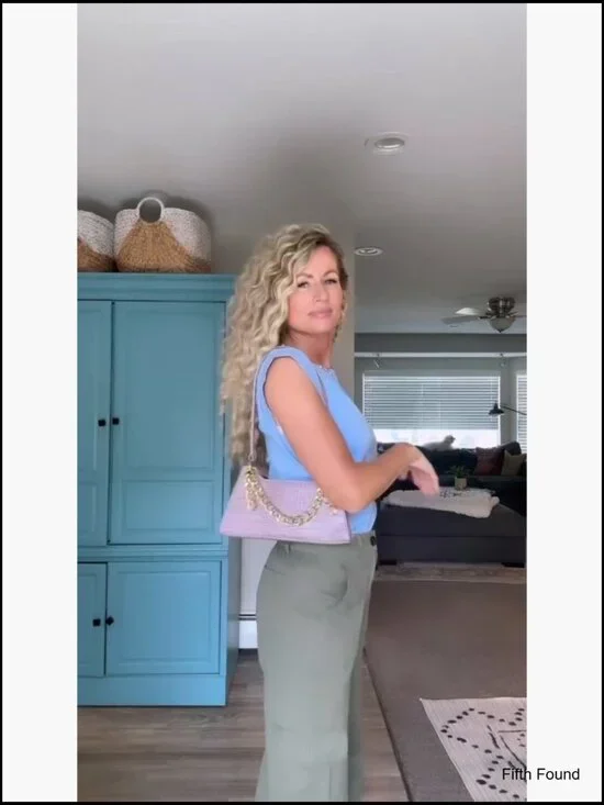 High Waisted Cargo Pants Wide Leg 6 Pocket Combat Military Trousers - Picture 6 of 7